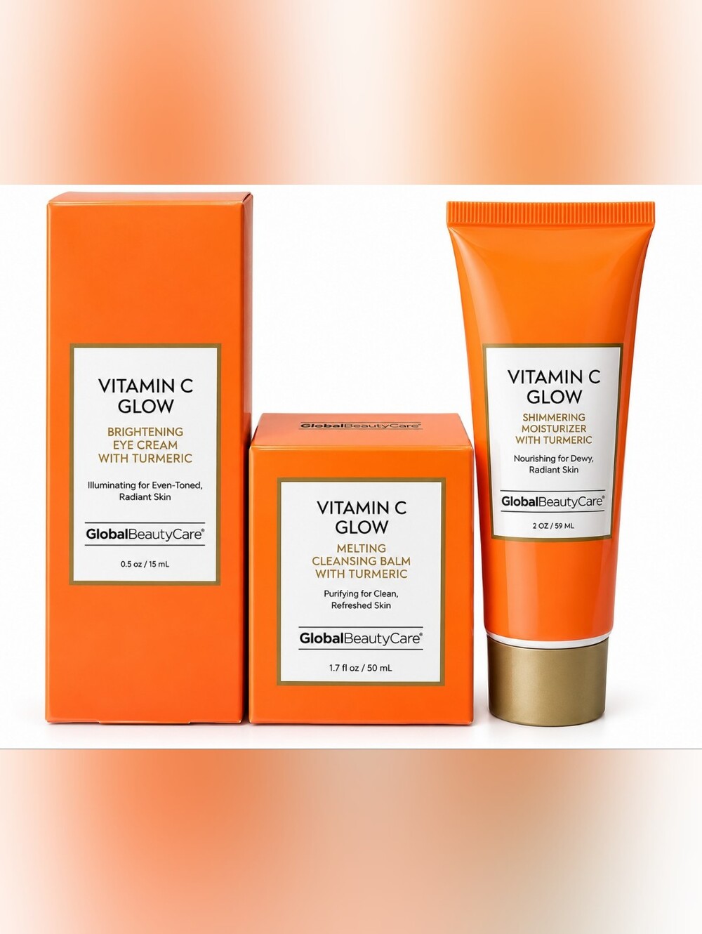 VITAMIN C GLOW with Tumeric Moisturing Set 3-Pieces